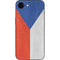 Czech Republic Flag Distressed iPhone 16e Skin